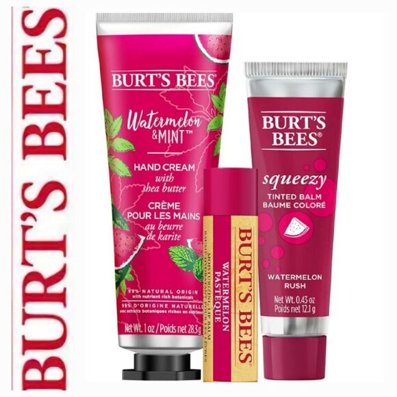 Burt's Bees Merry Melon Ready To Give Gift Set - Picture 1 of 8
